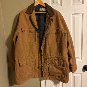 Carhartt Men's vintage chore Jacket 90s made in USA. Xl